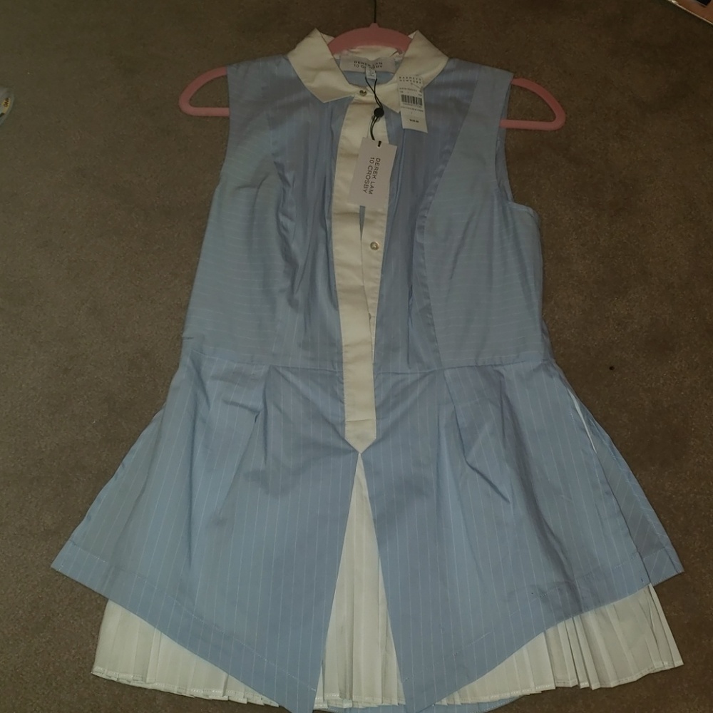 derek lam nwt structured dress shirt